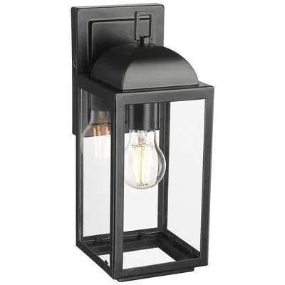 Millennium Lighting Beaufort 12.75" High 1-light Outdoor Wall Sconce In Powder Coated Black
