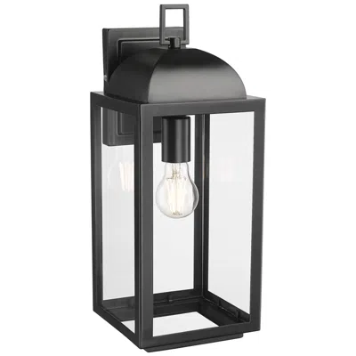 Millennium Lighting Beaufort 17.75" High 1-light Outdoor Wall Sconce In Powder Coated Blac