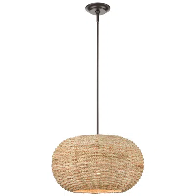 Millennium Lighting Bemo 1-light Pendant In Oiled Bronze