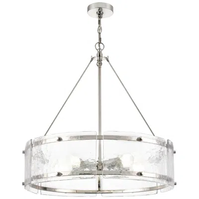 Millennium Lighting Bennetti 24 3/4" Wide Polished Nickel 5-light Chandelier