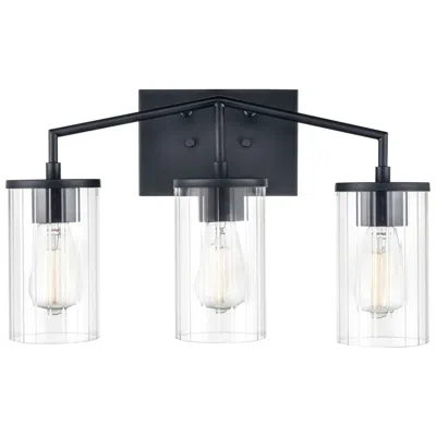 Millennium Lighting Beverlly 2 Light Vanity Fixture In Matte Black