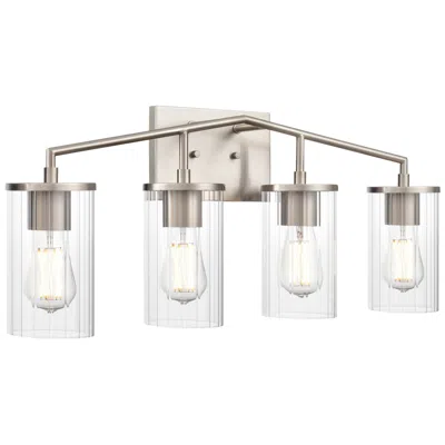 Millennium Lighting Beverlly 28" Wide 4-light Vanity In Brushed Nickel
