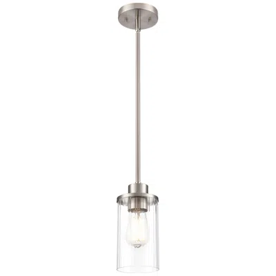 Millennium Lighting Beverlly 4.5" Wide 1-light Pendant In Brushed Nickel