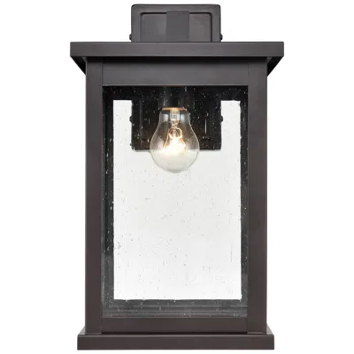 Millennium Lighting Bowton 1 Light Outdoor Sconce In Bronze