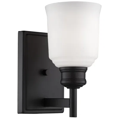 Millennium Lighting Burbank 1-light Indoor Wall Sconce In Matte Black