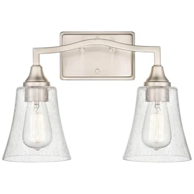 Millennium Lighting Caily 2 Light Vanity Fixture In Brushed Nickel