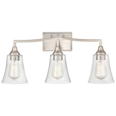 Millennium Lighting Caily 3 Light Vanity Fixture In Brushed Nickel
