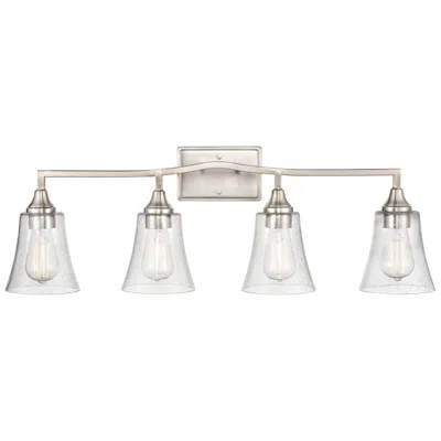 Millennium Lighting Caily 4 Light Vanity Fixture In Brushed Nickel