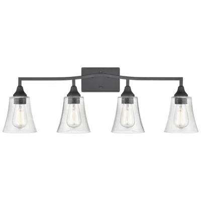 Millennium Lighting Caily 4 Light Vanity Fixture In Matte Black