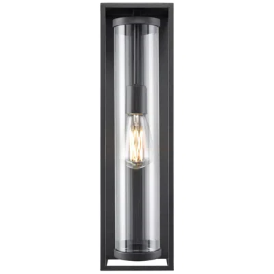 Millennium Lighting Caleb 1-light Outdoor Wall Sconce In Textured Black