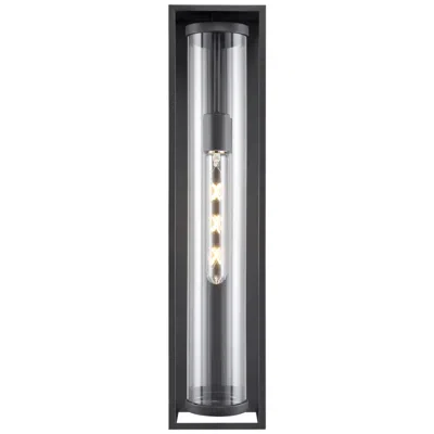 Millennium Lighting Caleb 1-light Outdoor Wall Sconce In Textured Black