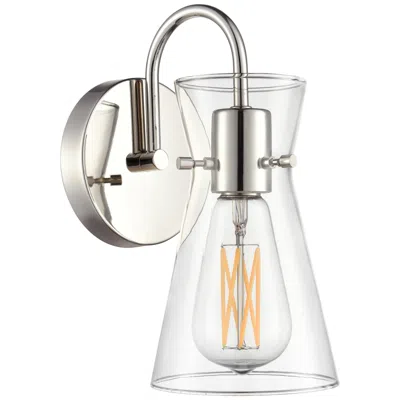 Millennium Lighting Camellia 4.75" Wide 1-light Vanity In Polished Nickel