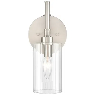 Millennium Lighting Chastine 1 Light Wall Sconce In Brushed Nickel