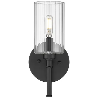Millennium Lighting Chastine 1-light Indoor Wall Sconce In Matte Black