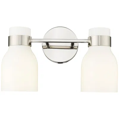 Millennium Lighting Corella 2-light Vanity Light In Polished Nickel