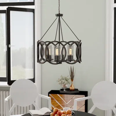 Millennium Lighting Delano 4 - Light Unique / Statement Classic / Traditional Chandelier In Bronze