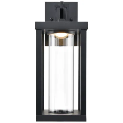 Millennium Lighting Dumont Integrated Led Outdoor Wall Sconce Black