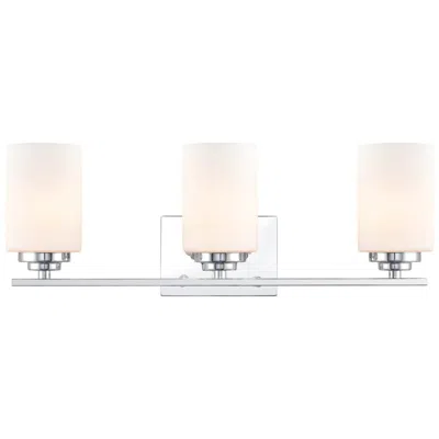 Millennium Lighting Durham 22" Wide Chrome 3-light Bath Light