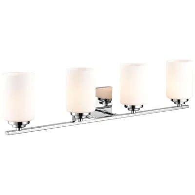 Millennium Lighting Durham 4 Light Vanity Fixture In Chrome