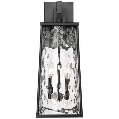Millennium Lighting Dutton 23 1/2" High Black 2-light Outdoor Wall Light