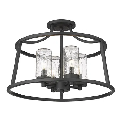Millennium Lighting Errol 4 Light Semi-flush Ceiling Mount