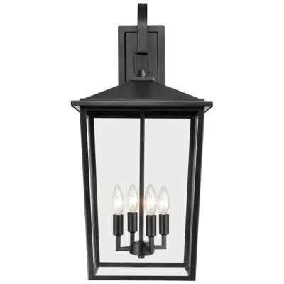 Millennium Lighting Fetterton 27 3/4"h Powder-coated Black Outdoor Wall Light