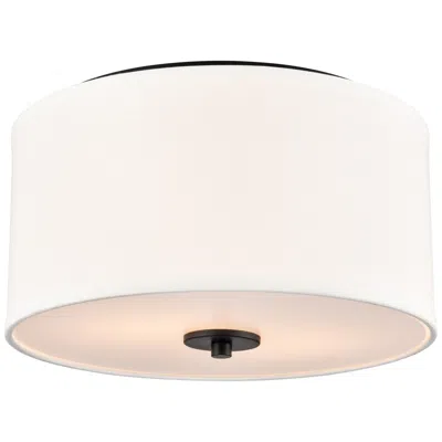 Millennium Lighting Guyten 13" Wide Matte Black Ceiling Light