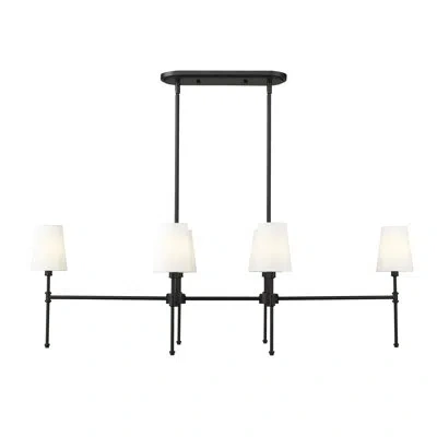 Millennium Lighting Heise 48" Wide 6-light Chandelier - In Matte Black
