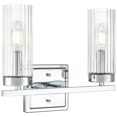 Millennium Lighting Iversen 12.5" Wide 2-light Vanity In Polished Chrome