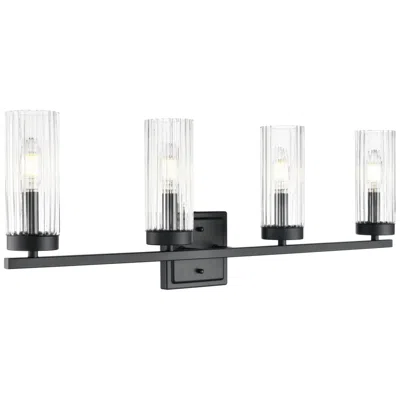 Millennium Lighting Iversen 29.75" Wide 4-light Vanity In Matte Black
