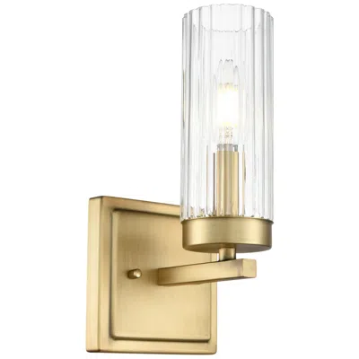 Millennium Lighting Iversen 5" Wide 1-light Vanity In Vintage Brass