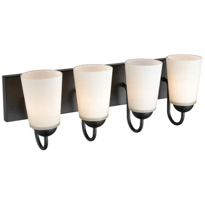 Millennium Lighting Ivey Lake 4 Light Vanity Fixture In Matte Black