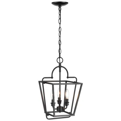 Millennium Lighting James 12" Wide Matte Black 3-light Mini Pendant