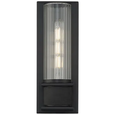 Millennium Lighting Jason 11 3/4" High Matte Black Wall Sconce
