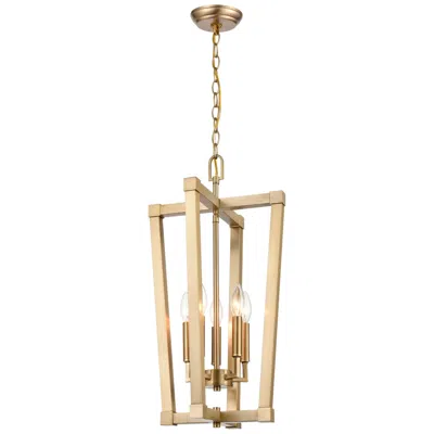 Millennium Lighting Kava 13" Wide Modern Gold 5-light Pendant