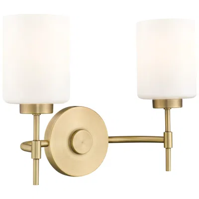Millennium Lighting Keylee 15.5" Wide 2-light Vanity In Vintage Brass