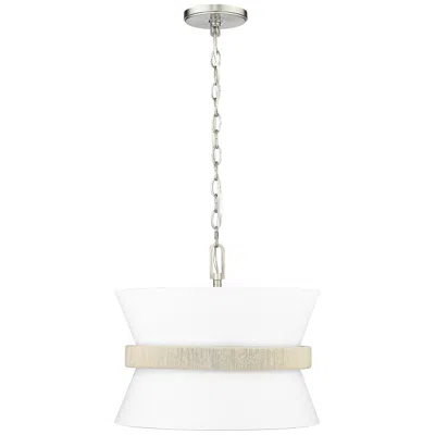 Millennium Lighting Kimbry 16" Wide Brushed Nickel Pendant Light