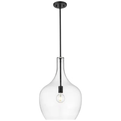 Millennium Lighting Lamara 15"w Matte Black Pendant Light