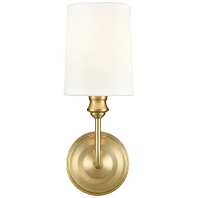 Millennium Lighting Leena 1-light Indoor Wall Sconce In Vintage Brass