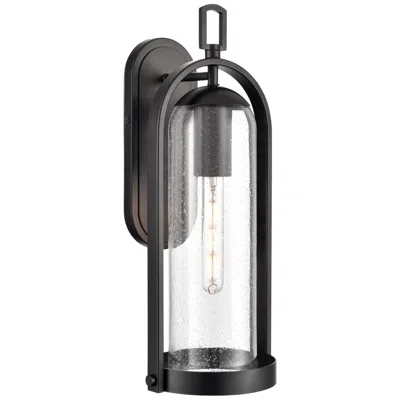 Millennium Lighting Luxio 20" High 1-light Outdoor Wall Sconce In Powder Coated Black
