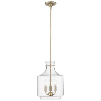 Millennium Lighting Mahannah 3-light Pendant In Modern Gold