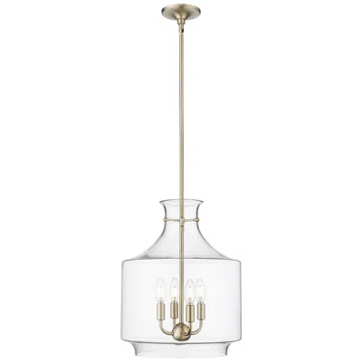 Millennium Lighting Mahannah 4-light Pendant In Modern Gold