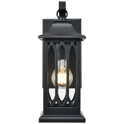 Millennium Lighting Mallorey 1-light Outdoor Wall Sconce In Black
