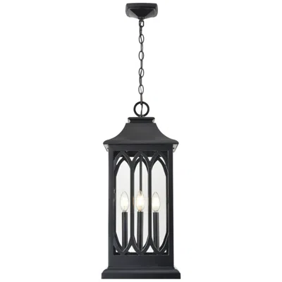 Millennium Lighting Mallorey 25 1/4"h Powder-coated Black Outdoor Hanging Light