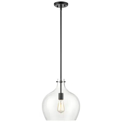 Millennium Lighting Mason 13" Wide Matte Black Pendant Light