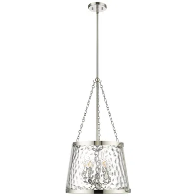 Millennium Lighting Millennium Adabella Pendant Light Polished Nickel