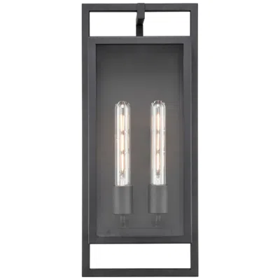 Millennium Lighting Millennium Agatha Outdoor Wall Sconce Textured Black