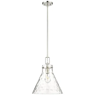 Millennium Lighting Millennium Barlon Pendant Light Polished Nickel