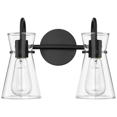 Millennium Lighting Millennium Camellia Vanity Matte Black