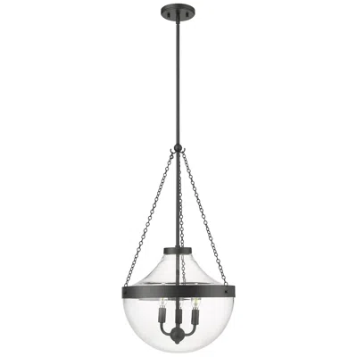 Millennium Lighting Millennium Clarra Pendant Light Matte Black
